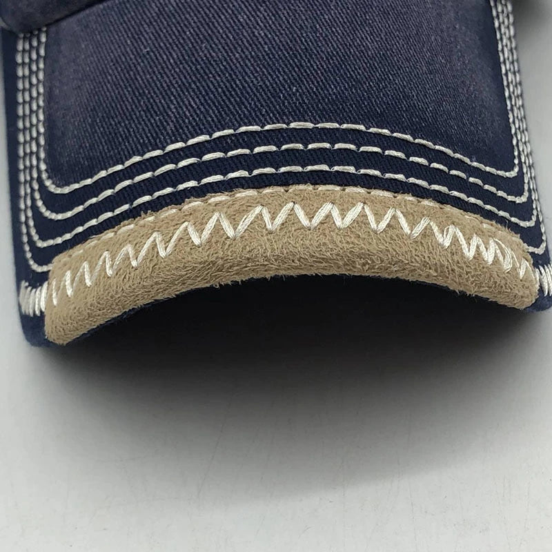Men Hip Hop Rock Snapback Hat School Jeans Letter Printed Embroidered Baseball Cap Dance Cowboy Summer Women Club Party Visors