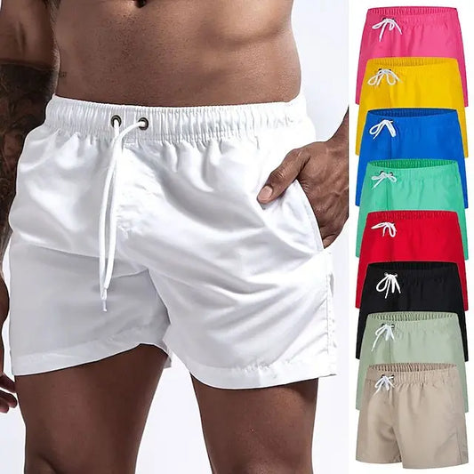 Swimsuits Man 2025 Summer Beach Shorts Mesh Lined Swimwear Board Shorts Male Men's Swimming Trunks Bathing Suit Sports Clothes