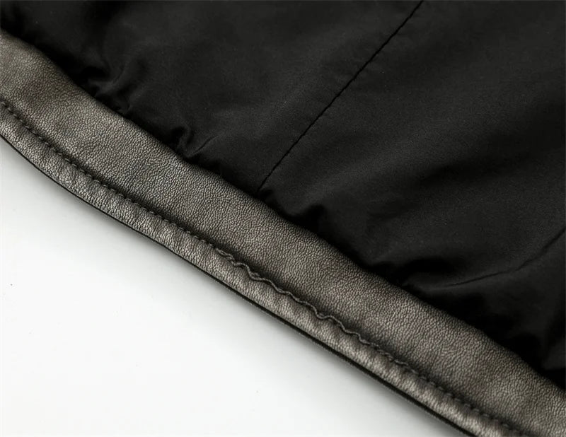 2025New Coal graysty le Women's washed leather jacket with belt, short coat with downgraded zipper and vintage lapel jacket