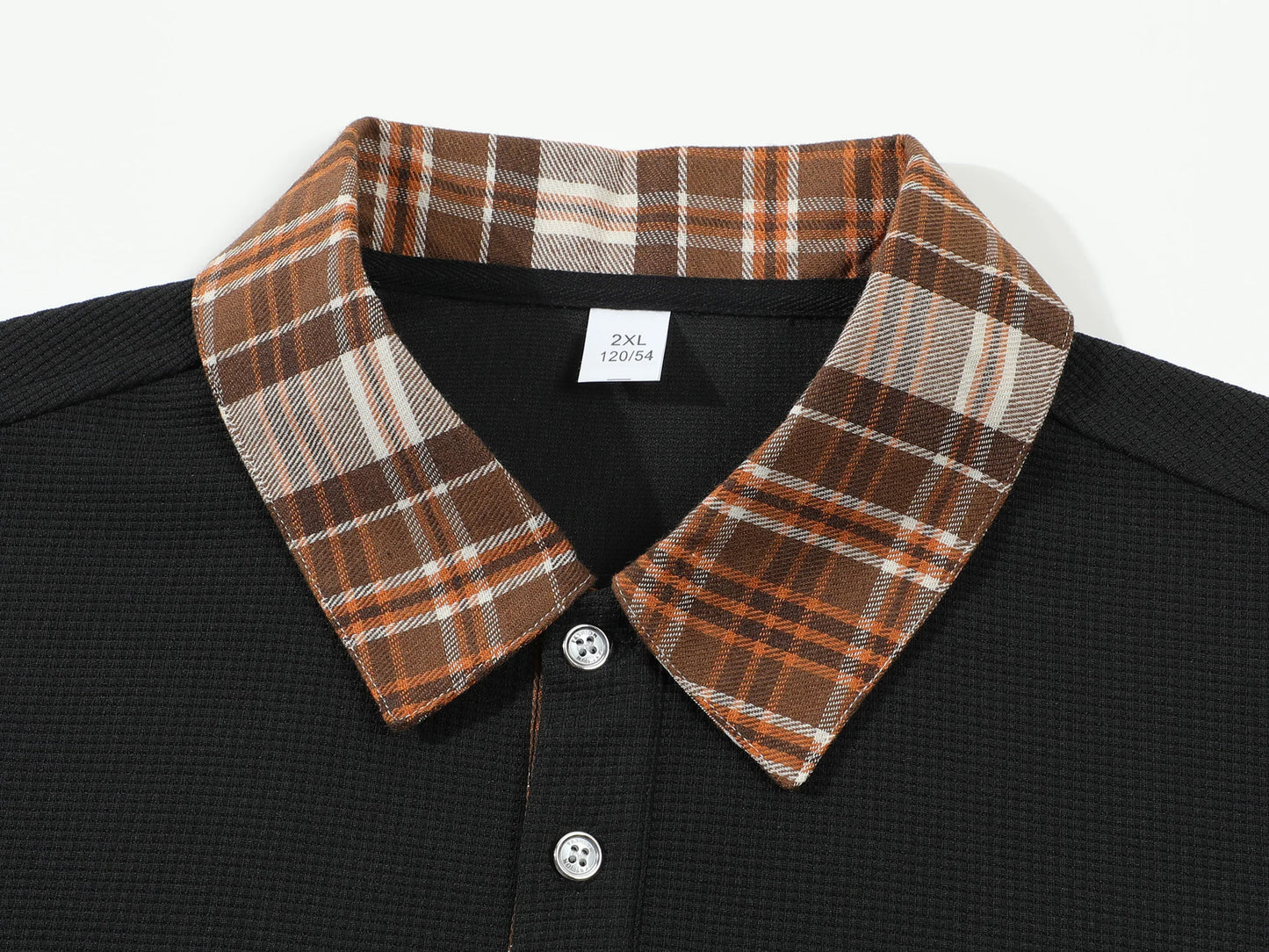 Summer Men's Short Sleeve Collar Tshirts New Solid Color Casual Polo Shirt Trendy Breathable Loose Basic Splice Top