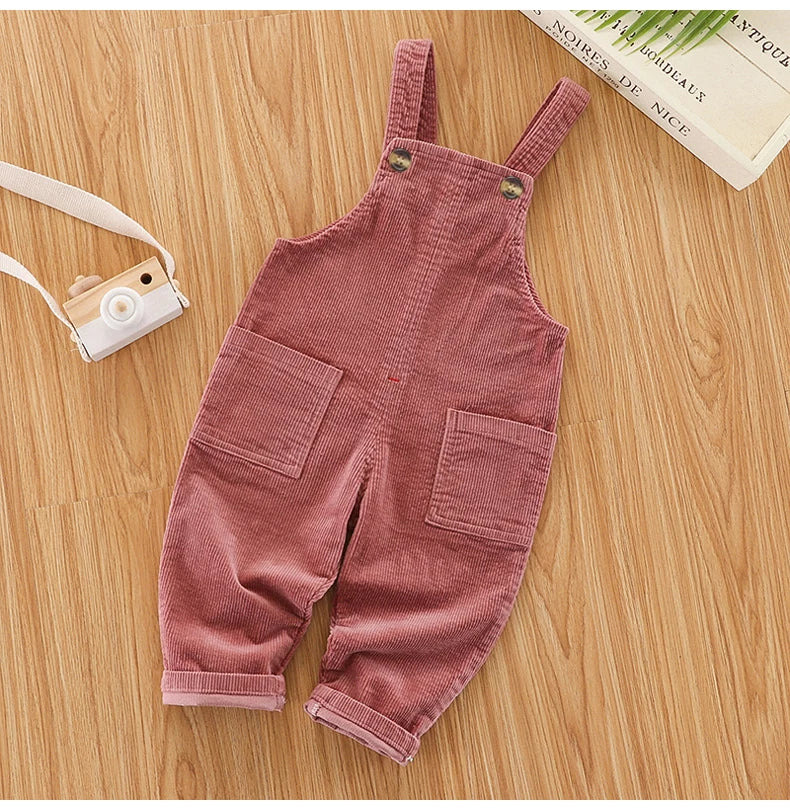 IENENS Kids Baby Boy Clothes Clothing Pants Girl Denim Jumper Jeans Overalls Toddler Infant Playsuit Dungarees Children Trousers