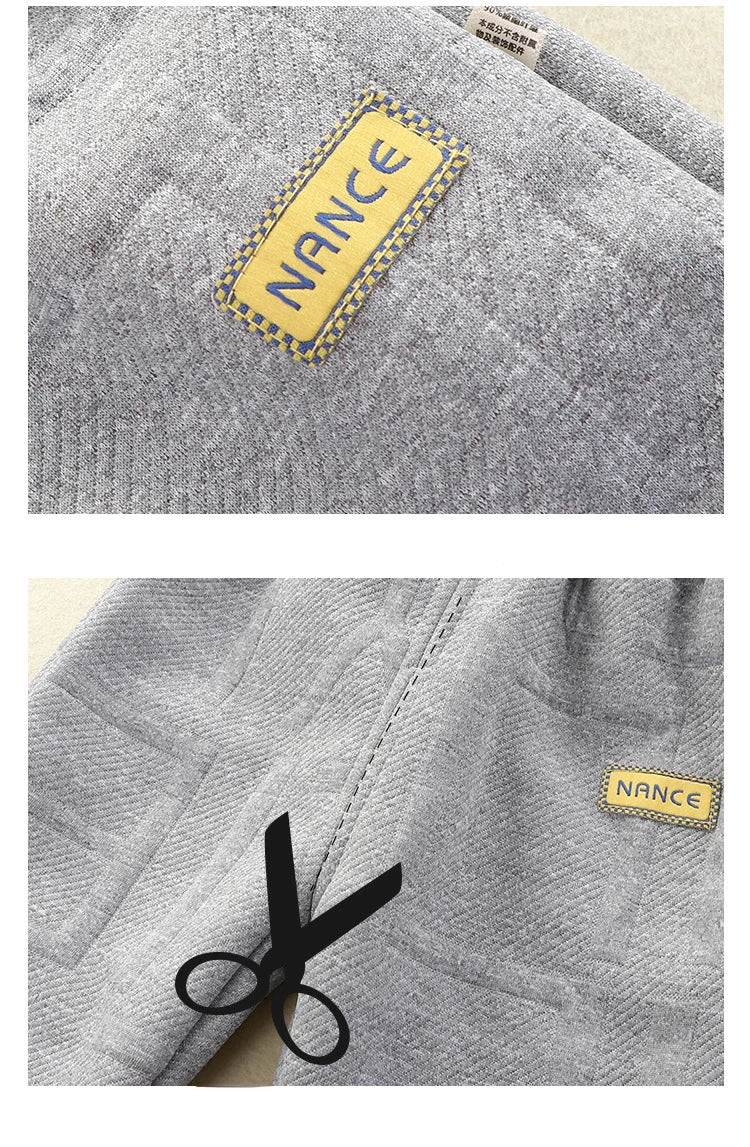 Children Sweatpants for Boys Girls Autumn Winter Thick Casual Pants Girl Student Loose Sports Pants Kawaii Letter Kids Trousers
