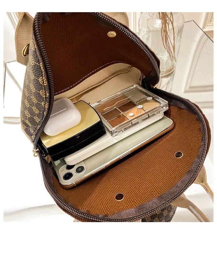 Fashion Handbag Women's Crossbody Bag Advanced Simple Single Shoulder Crossbody Bag Portable Large Capacity Bag