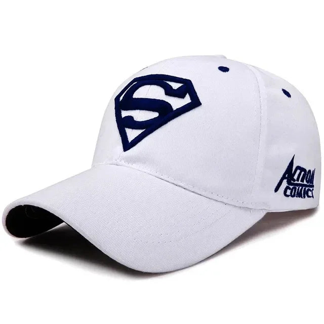 Street Superhero Embroidery Cap Cosplay Costume Adjustable Sun Hat Accessories Fashion Hip Hop Trucker Baseball Caps