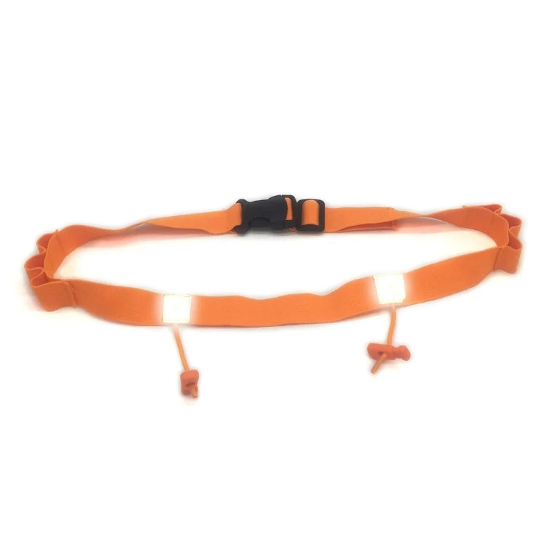 Running Belt for Race Number, Adjustable Number Belt with Gel Loop