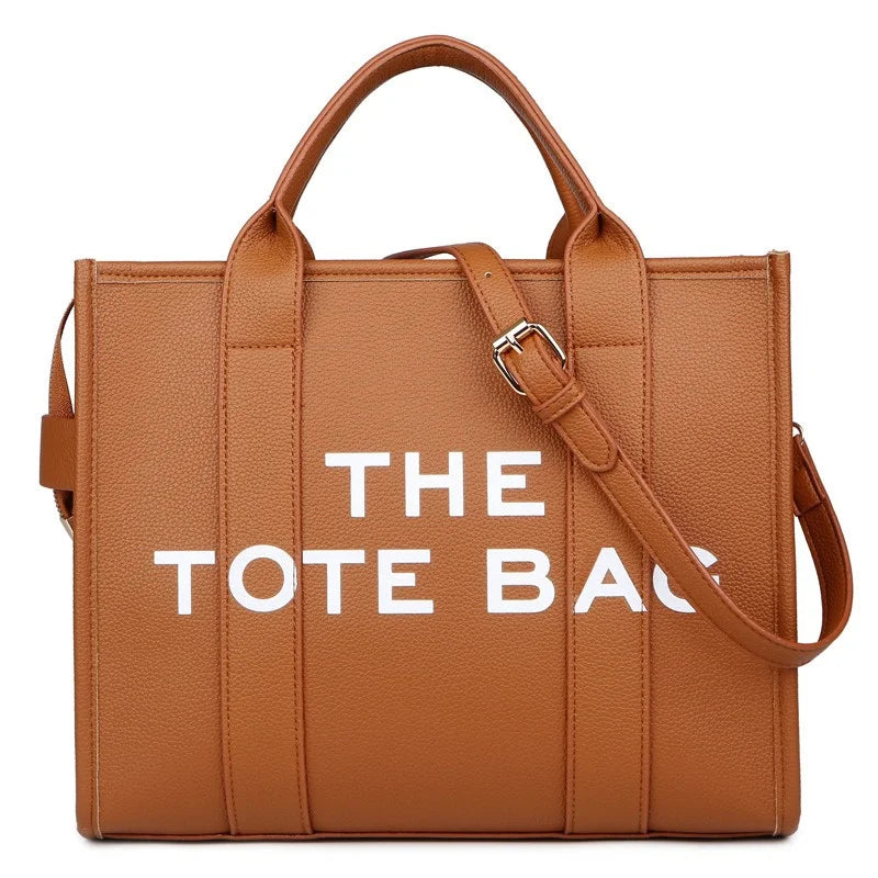 Tote Bag For Women PU Leather Handbag Personality Large Capacity Underarm Shoulder Bags Designer Bag Fashion Crossbody Bag 2024