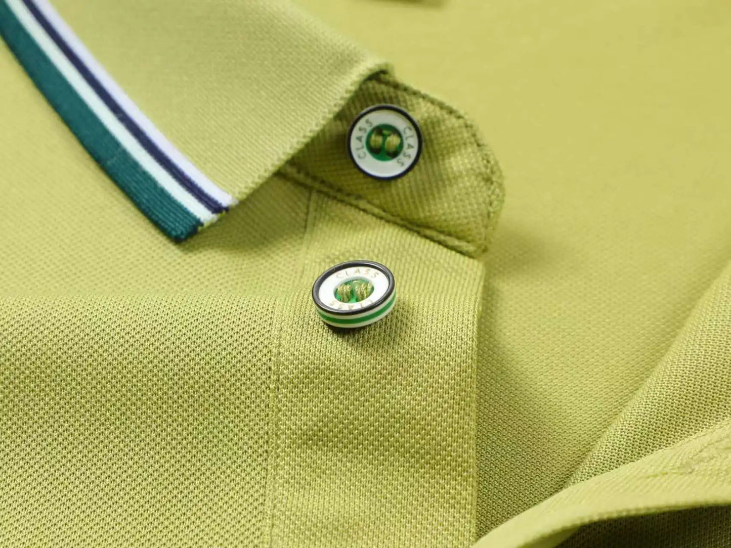 Golf Fashion Colorful Solid Color Collar Knitted Shirt Men's and Women's Casual 2026 Summer Short sleeved Top T-shirt