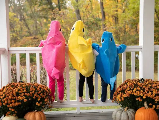Kids Shark Doll Costume Toddler Family Shark Costume Cosplay Animals Carnival Party Halloween Costume