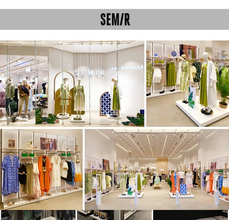 Semir Down Jacket Women 2024 New Two-Piece Three-in-One Outdoor Travel Daily Versatile Three-Resistant Outerwear for Women