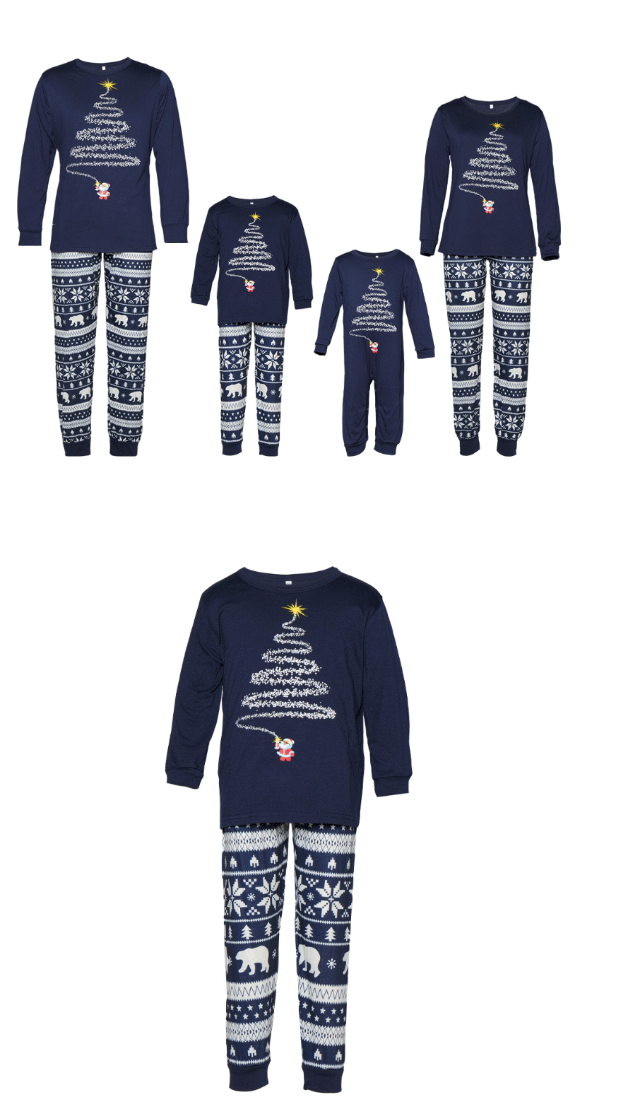 Family Christmas Pajamas 2023 Mother Father Kids Matching Clothes Look Outfit Mommy And Me New Year's Costumes Pyjamas