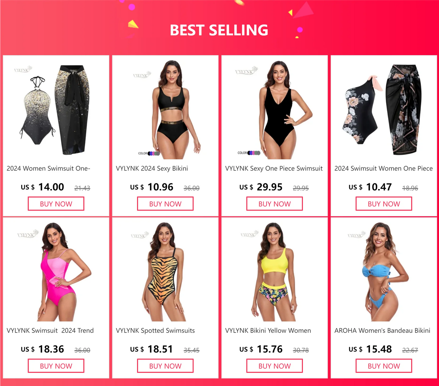 VYLYNK Bikinis Sets Swimsuit 2025 Women Two-Piece Swimwear High Waist Bathers Female Short Tankini Pool Swimming suit Beachwear
