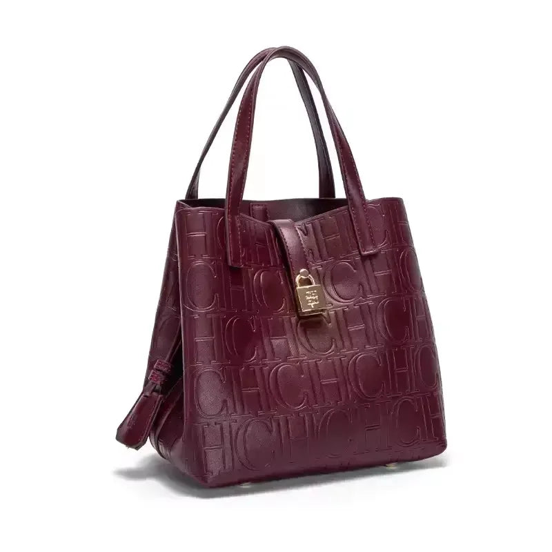 CH Ladies Handbag Bucket Bag Large Capacity Letter Element Ladies Handbag Classic Fashion Bags Luxury Brand Temperament