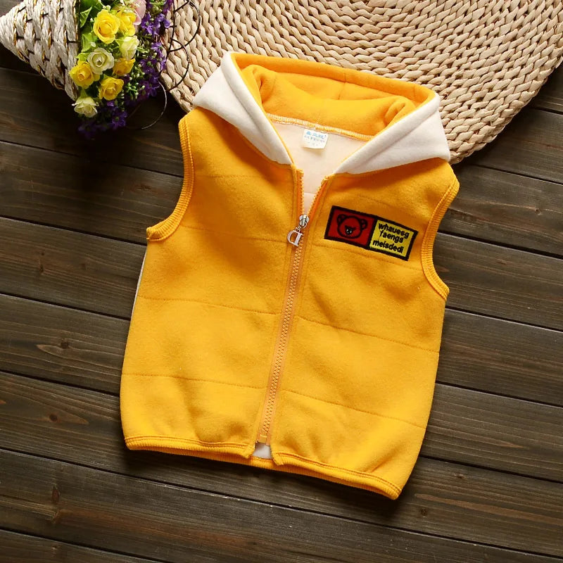 Baby Winter Clothing Suits Christmas Costume 2026 New Plush Warm Children Outerwear Pants 3PCS Fashion Boys Girls Kids Clothes