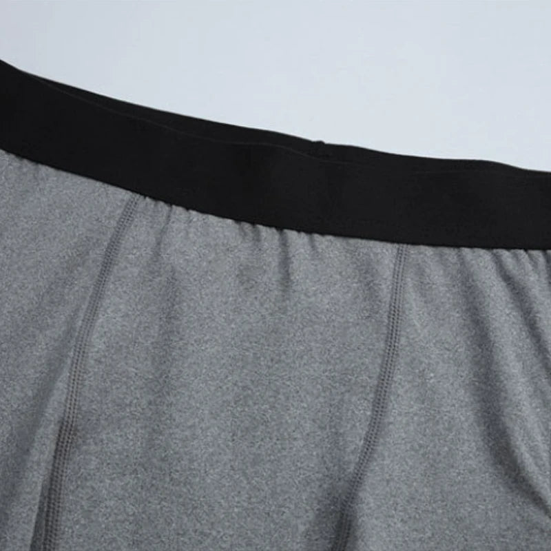 Summer Men Crossfit Shorts Compression Running Gym Shorts Quick Dry Fitness Basketball Shorts Male Training Tights Gym Clothing