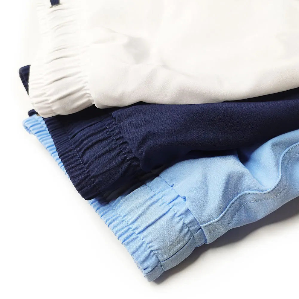 Men's Tight Short Swimwear Swim Trunks Quick Dry Solid Board Shorts Beach Pants Bathing Suits With Pockets and Mesh Lining