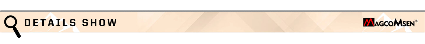 MAGCOMSEN Fleece Pants Men's Snow Ski Pants Windproof Shell Hiking Pants with 4 Zipper Pockets Winter Waterproof Trousers