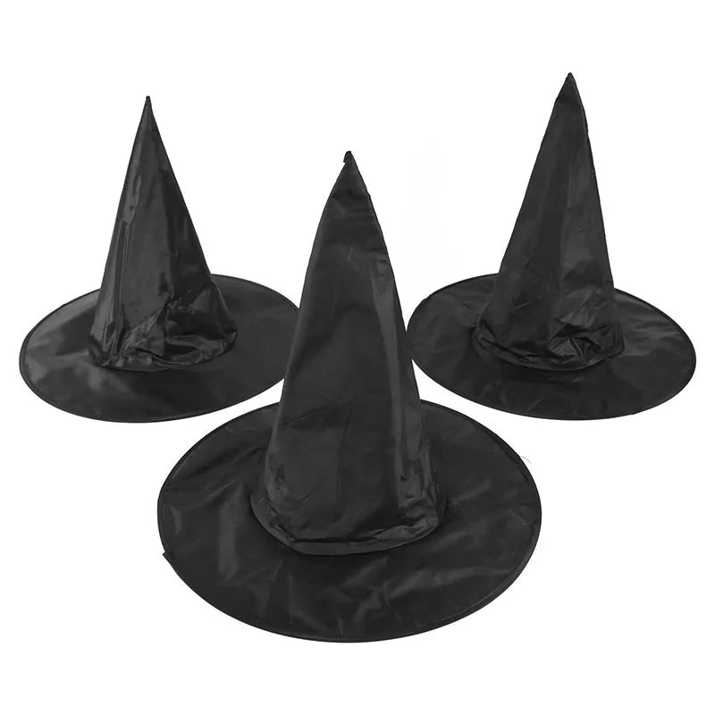 10/1pcs Halloween Wizard Hat Kids Adults Halloween Party Cosplay Costume Decoration Witch Hat Home Yard Hanging Horror Props