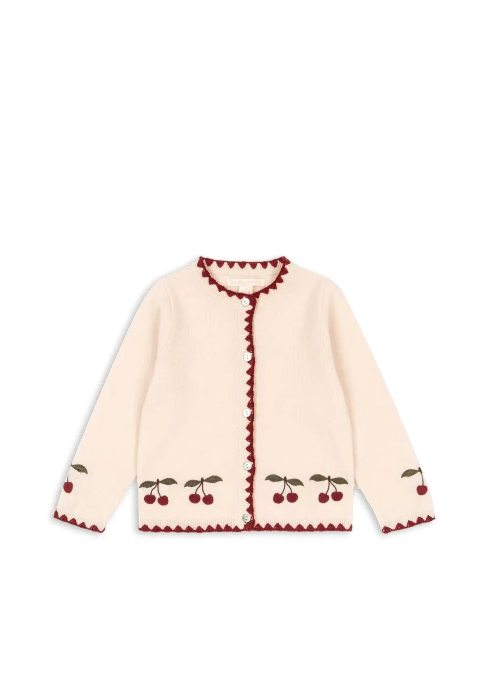 2025 KS New Winter Baby Girls Cherry Knitted Dress Cardigan Sweaters Kids Clothes Girls Knitwear Denim Dress Coats Jeans Suits