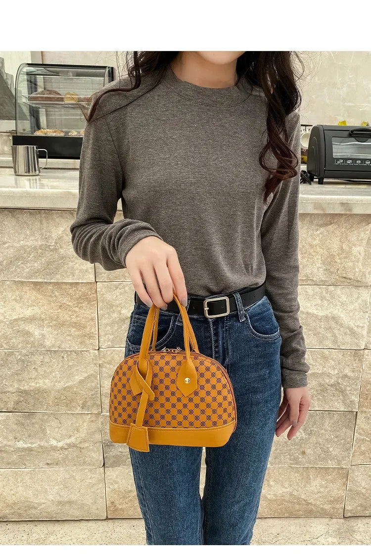 Fashion Handbag Women's Crossbody Bag Advanced Simple Single Shoulder Crossbody Bag Portable Large Capacity Bag
