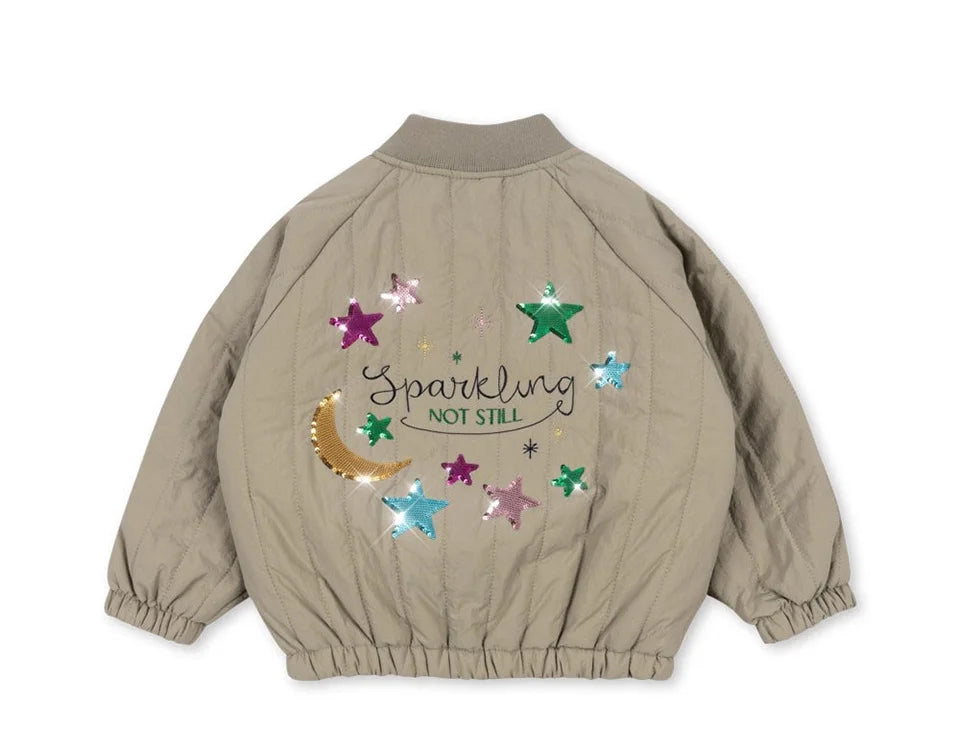 2025 KS Winter Baby Boys Cartoon Lambswool Jackets Kids Cotton Clothes Girls Jackets Outerwear Coats Boys Flight Suit Jackets