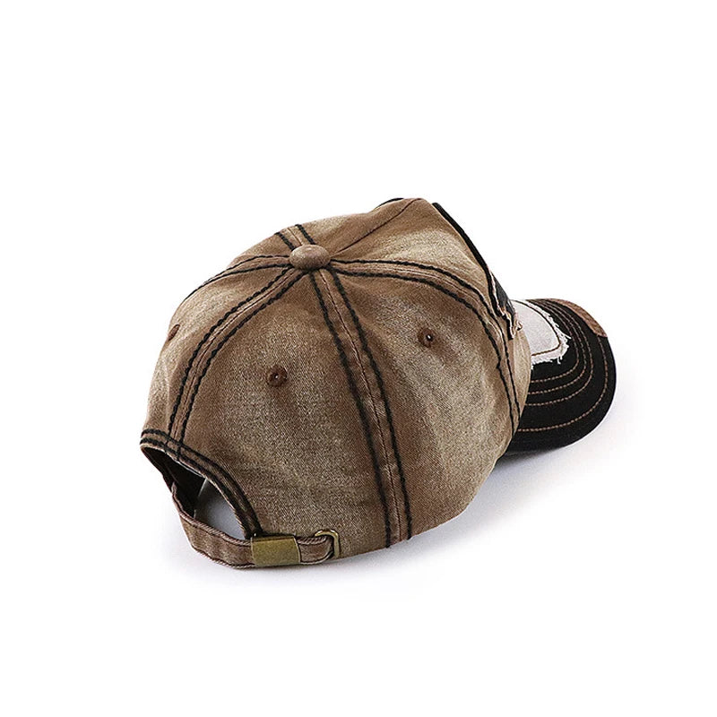 NEW ERA NEW STYLE Eagle Embroidered Large Head Baseball Cap With 3 Sizes To Choose From, Suitable For Families With Children