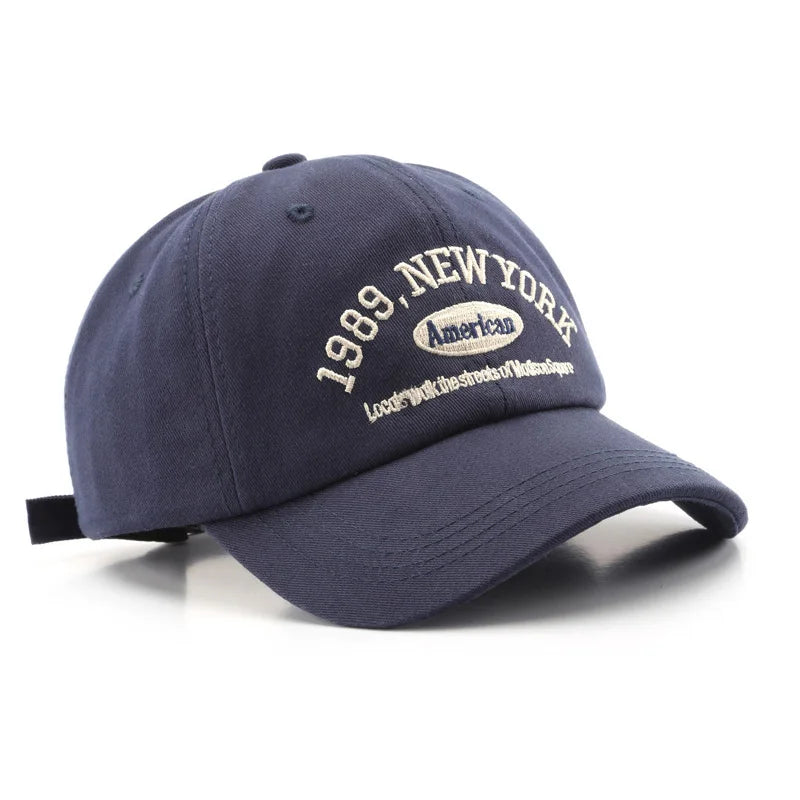 New Letters Embroidery Unisex Baseball Hats For Men Women Soft Cotton Snapback Cap Outdoor Sports Dad Trucker Hat Casquette