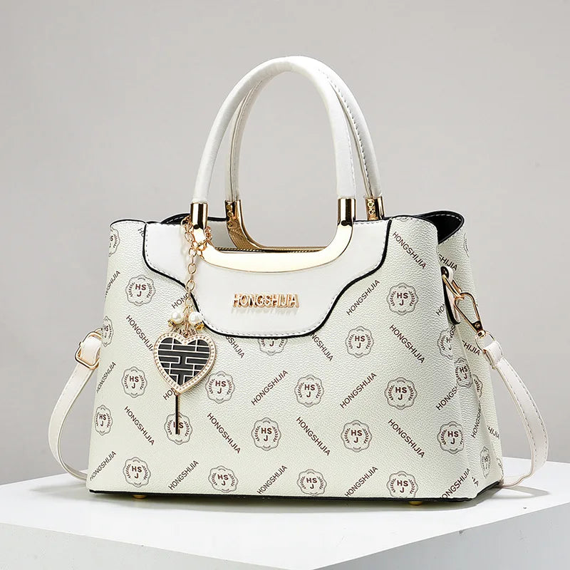 2024 New Women Luxury Handbag Purses Designer Leather Female Shoulder Crossbody Messenger Bags for Female Elegant Tote Sac