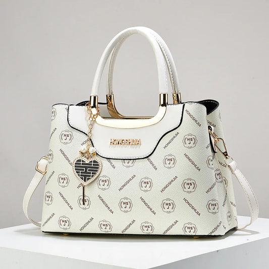 2024 New Women Luxury Handbag Purses Designer Leather Female Shoulder Crossbody Messenger Bags for Female Elegant Tote Sac