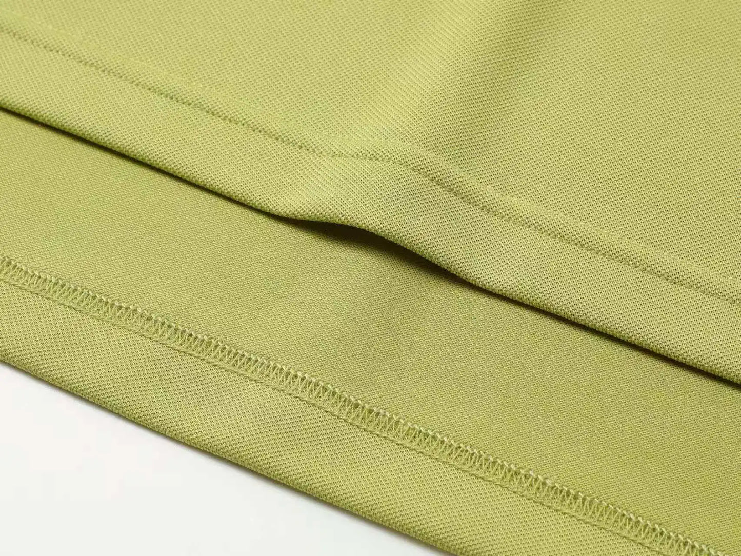 Golf Fashion Colorful Solid Color Collar Knitted Shirt Men's and Women's Casual 2026 Summer Short sleeved Top T-shirt
