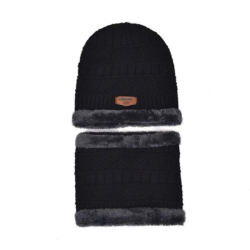 Winter Hat  Beanies Hats Beanies For Men Women Wool Scarf Caps Balaclava MaskBonnet Knitted Hat