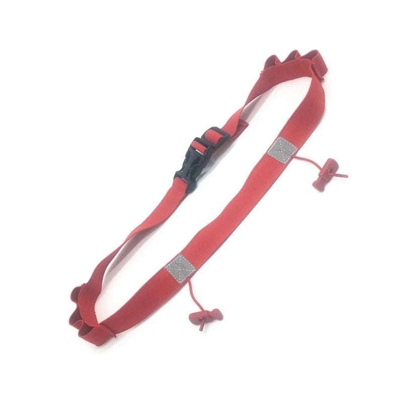 Running Belt for Race Number, Adjustable Number Belt with Gel Loop