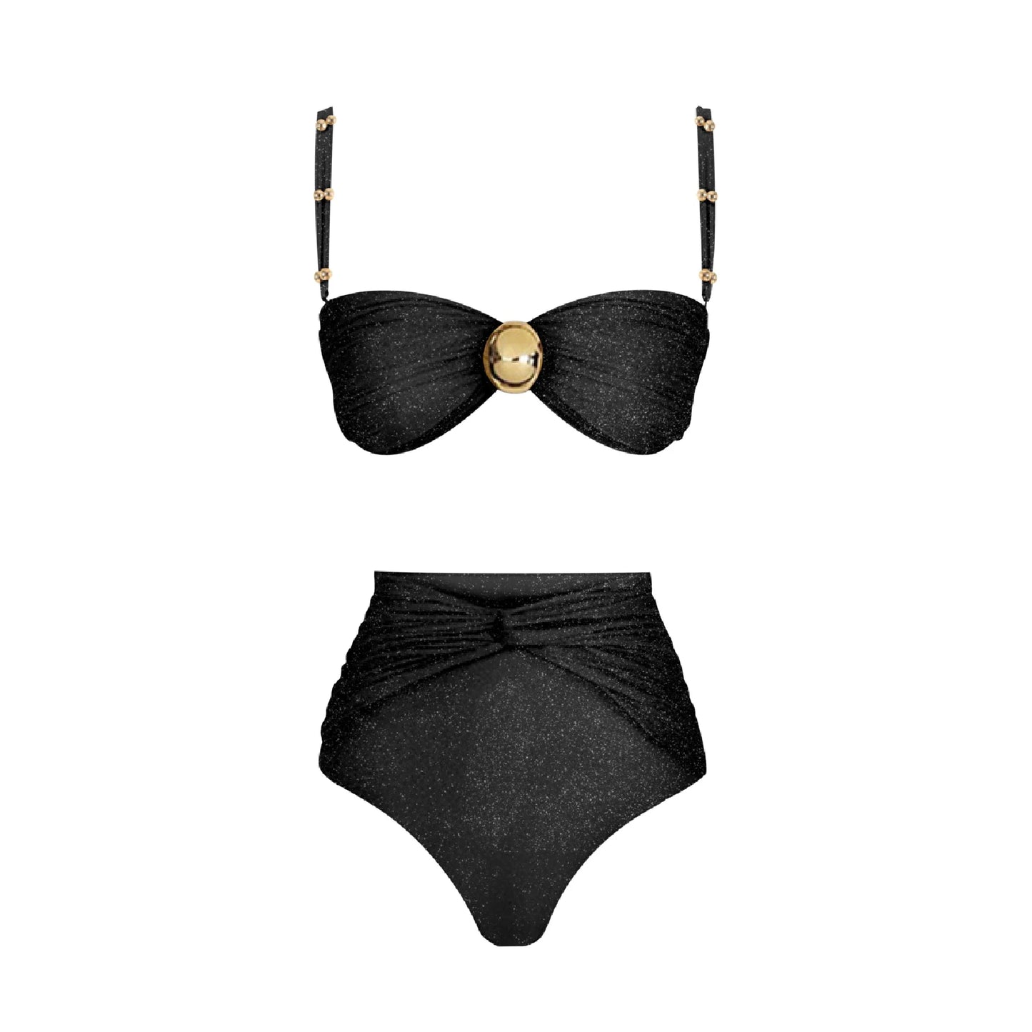 Sexy Bikini Set With Cover Up Luxury Woman Swimsuit Off Shoulder Swimwear High Waist Push Up Biquini Bathsuit Beach Outfits