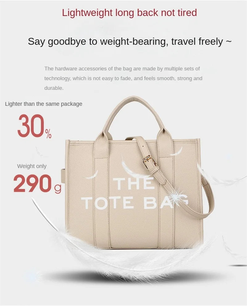 Tote Bag For Women PU Leather Handbag Personality Large Capacity Underarm Shoulder Bags Designer Bag Fashion Crossbody Bag 2024