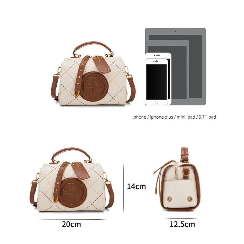 2024 New Summer Fashionable Versatile Commuter Bag Women's Shoulder Handbag Casual Daypack Crossbody Bag Large Capacity