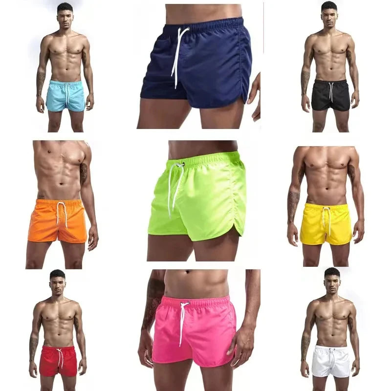 Men's swimwear, beach waterproof shorts, surfboard, men's clothing, swimwear, swimming, sports beach fashion, sexy, summer