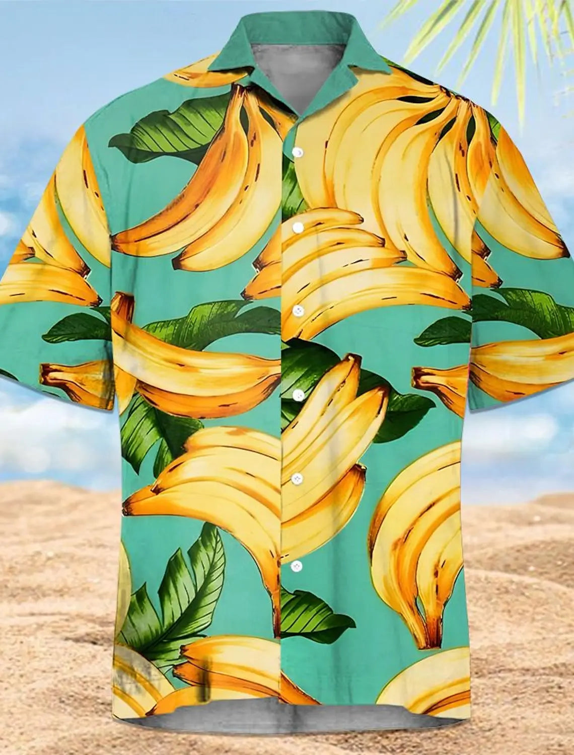 Pineapple Tropical Men's Shirt Summer Aloha Shirt Casual Holiday Summer Spring Turndown Short Sleeve Stretch Fabric Shirt