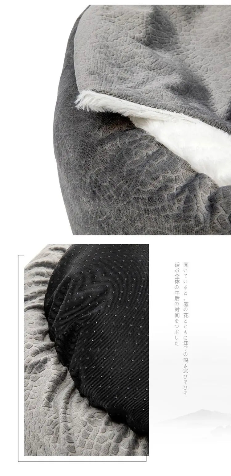 Orthopedic Bed For Dogs Puppy Cat Winter House Warm Mat Cushion Kennel For Indoor Dog Bed Pet Sofa Products Houses And Habitats