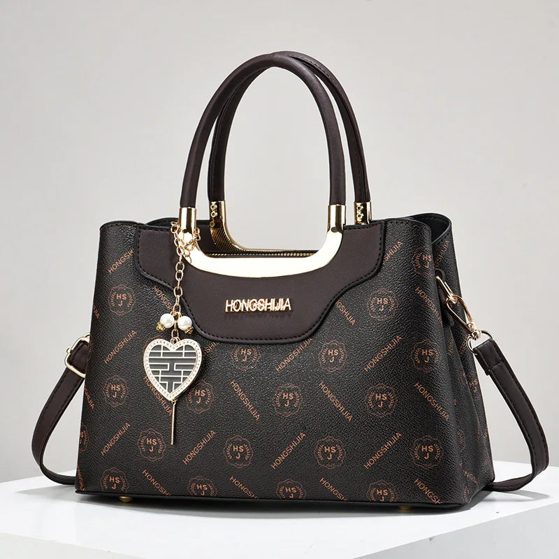 2024 New Women Luxury Handbag Purses Designer Leather Female Shoulder Crossbody Messenger Bags for Female Elegant Tote Sac