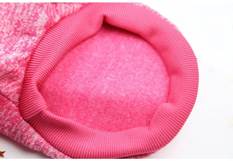 Winter Dog Clothes for Small Dogs Warm Dogs Chihuahua Coat Schnauzer Pug Clothing Sweatshirts Casual Dog Cat Clothing Pet Access