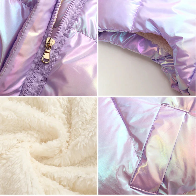 2023 Autumn Children Warm Thicken Vest Baby Cotton Waistcoat Kids Outerwear Coat Children Clothing Boys Girls Brand Jackets Vest