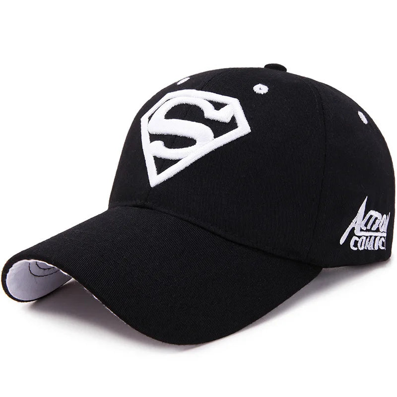 Street Superhero Embroidery Cap Cosplay Costume Adjustable Sun Hat Accessories Fashion Hip Hop Trucker Baseball Caps